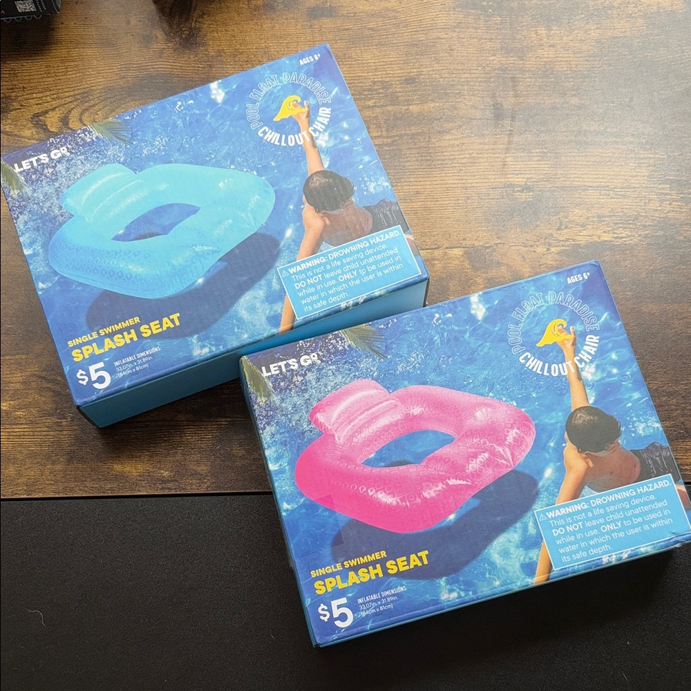 Chilloutz Splash Seat Inflatable Pool Float